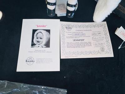 ASHTON DRAKE GALLERIES YOLANDA’S PICTURE PERFECT BABY “JENNIFER”