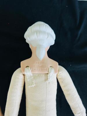 GEORGE AND MARTHA, WASHINGTON DOLLS