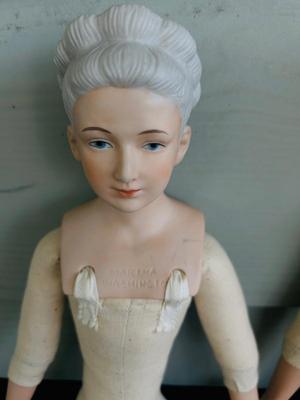 GEORGE AND MARTHA, WASHINGTON DOLLS