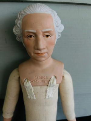 GEORGE AND MARTHA, WASHINGTON DOLLS