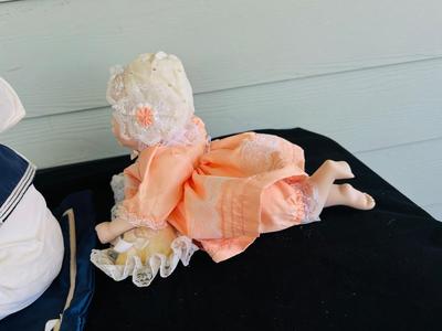PORCELAIN DOLL BABIES, HEATHER, AND MATTHEW