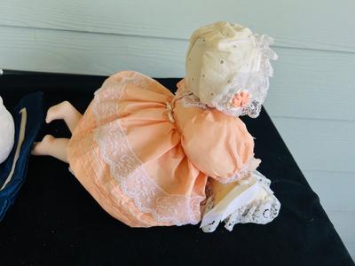 PORCELAIN DOLL BABIES, HEATHER, AND MATTHEW