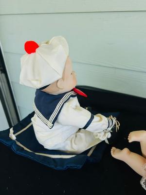 PORCELAIN DOLL BABIES, HEATHER, AND MATTHEW