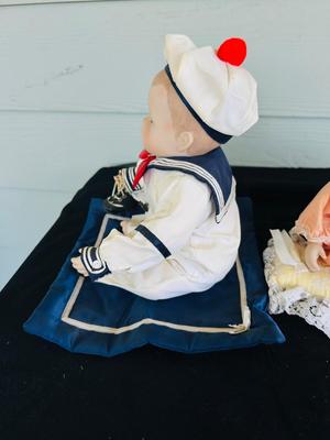 PORCELAIN DOLL BABIES, HEATHER, AND MATTHEW
