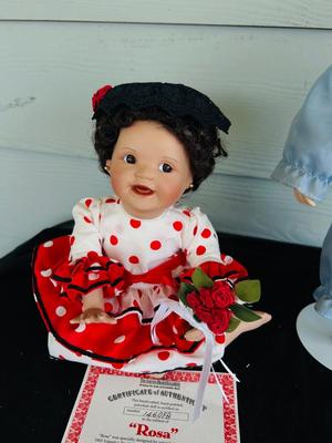 PORCELAIN DOLLS JASON AND ROSA