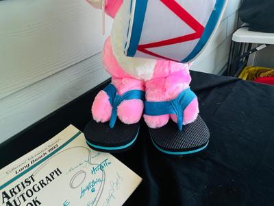 ENERGIZER BUNNY AND ARTIST AUTOGRAPH BOOK