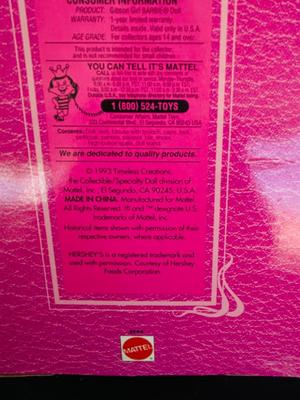 1993 GIBSON GIRL BARBIE DOLL