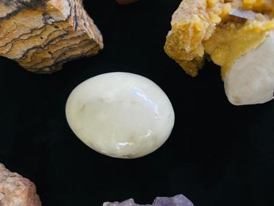 FOOLS GOLD, POLISHED EGGS AND OTHER STONES