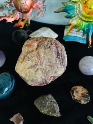 WIND CHIMES, MARBLE EGGS, POLISHED ROCKS AND PATIO WALL ART