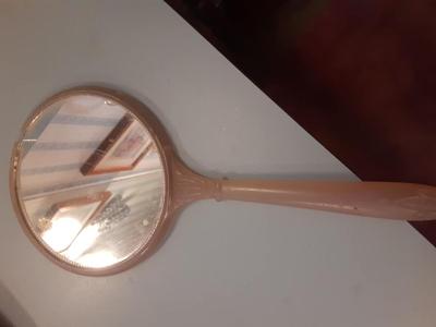 Hand Mirror and hair brushes