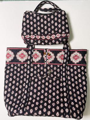 LOT 69L: Matching Vera Bradley Bags