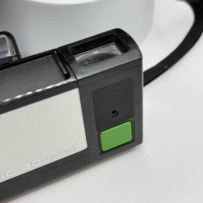 LOT 75D: Vintage Kodak Instamatic Film Cameras: 300, X-15F & Pocket 30 w/ Strobe A Electronic Flash