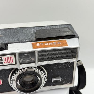LOT 75D: Vintage Kodak Instamatic Film Cameras: 300, X-15F & Pocket 30 w/ Strobe A Electronic Flash