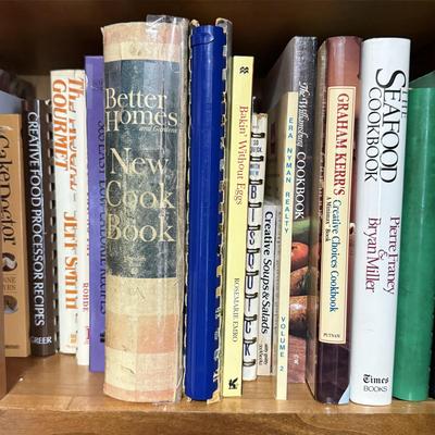 LOT 80K: Collection of Cookbooks & Recipes