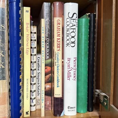 LOT 80K: Collection of Cookbooks & Recipes