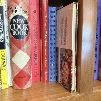 LOT 80K: Collection of Cookbooks & Recipes