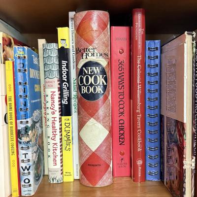 LOT 80K: Collection of Cookbooks & Recipes