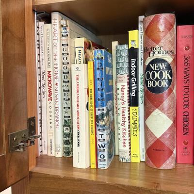 LOT 80K: Collection of Cookbooks & Recipes