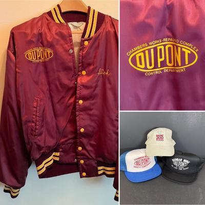 LOT 121L: DuPont Windbreaker & Hats
