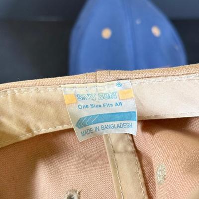 LOT 124L: 1994 Birdie Golf Windbreaker. & Golf Hats