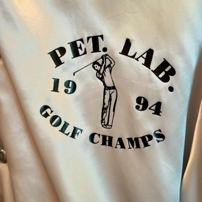 LOT 124L: 1994 Birdie Golf Windbreaker. & Golf Hats