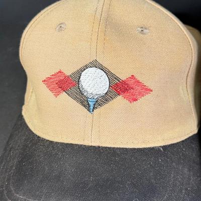 LOT 124L: 1994 Birdie Golf Windbreaker. & Golf Hats