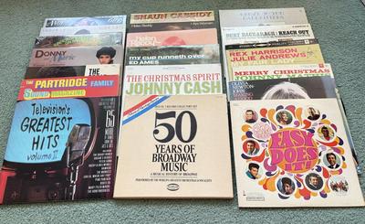 LOT 127D: Vinyl Record Collection: Queen “The Game,” The Monkees, Ray Charles & More