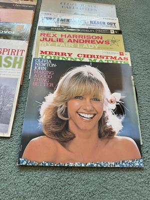 LOT 127D: Vinyl Record Collection: Queen “The Game,” The Monkees, Ray Charles & More