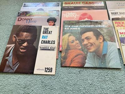 LOT 127D: Vinyl Record Collection: Queen “The Game,” The Monkees, Ray Charles & More