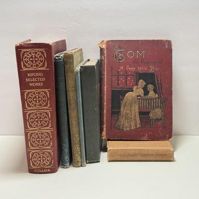 LOT 128K: Vintage & Antique Books: 1897, 1907 & More