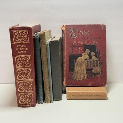 LOT 128K: Vintage & Antique Books: 1897, 1907 & More