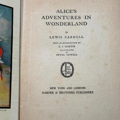 LOT 129K: 1901 Alice’s Adventures in Wonderland, Uncle Wiggly’s Travels, Children’s Dickens & More