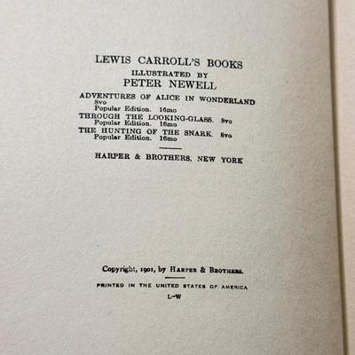 LOT 129K: 1901 Alice’s Adventures in Wonderland, Uncle Wiggly’s Travels, Children’s Dickens & More