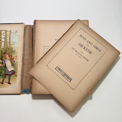 LOT 129K: 1901 Alice’s Adventures in Wonderland, Uncle Wiggly’s Travels, Children’s Dickens & More