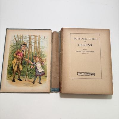 LOT 129K: 1901 Alice’s Adventures in Wonderland, Uncle Wiggly’s Travels, Children’s Dickens & More