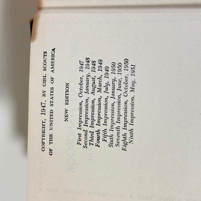 LOT 135K: 1951 Girl Scout Manual & 1960s Brownie Scout Manual