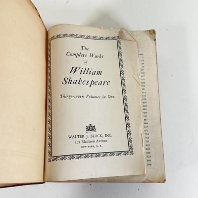 LOT 136K: Antique Books: Shakespeare, Odyssey of Homer & More