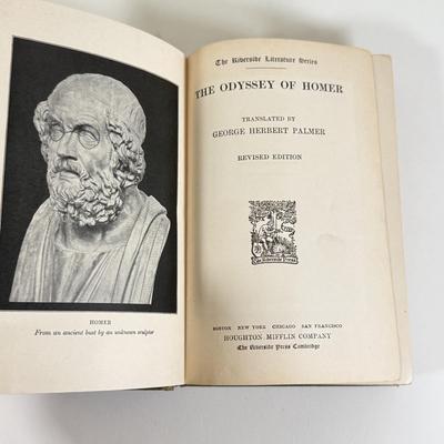 LOT 136K: Antique Books: Shakespeare, Odyssey of Homer & More