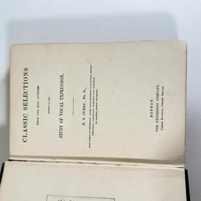 LOT 137K: Antique & Vintage Books
