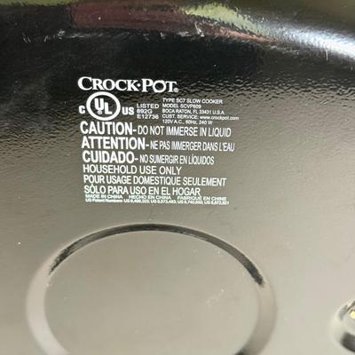 LOT 181K: Crock Pot Slow Cooker & “Little Dipper” Warmer
