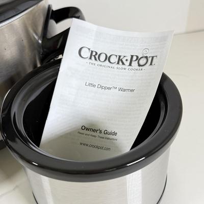 LOT 181K: Crock Pot Slow Cooker & “Little Dipper” Warmer
