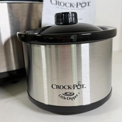 LOT 181K: Crock Pot Slow Cooker & “Little Dipper” Warmer
