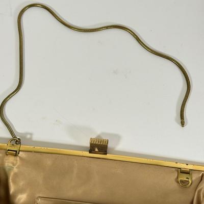 LOT 184L: Vintage Western Germany Tapestry Clutch & Velcro Belt