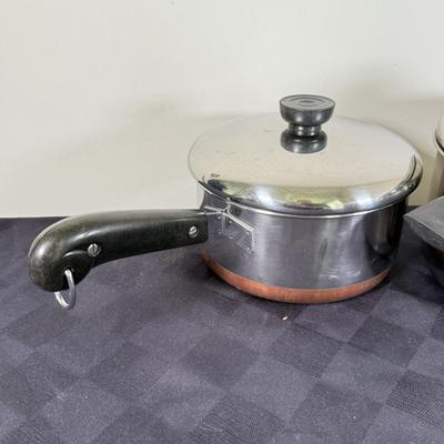 LOT 188K: Four Kitchen Pots