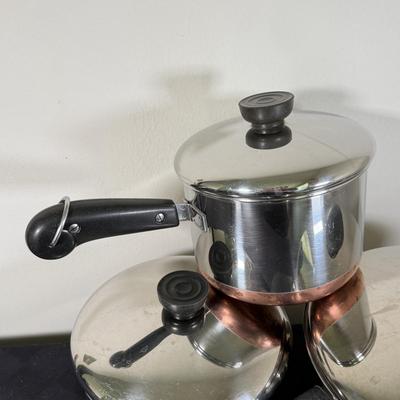 LOT 188K: Four Kitchen Pots