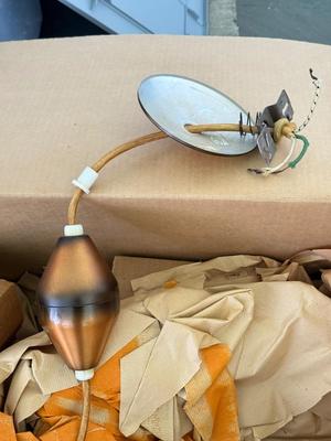 LOT 196P: Vintage Chandelier Hanging Lamp