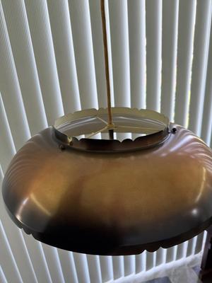LOT 196P: Vintage Chandelier Hanging Lamp