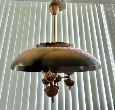 LOT 196P: Vintage Chandelier Hanging Lamp
