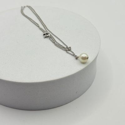 LOT 212J: 925 Sterling Silver Jewelry (11.38gtw) featuring Sterling Floating Opal Tulip Cap Pendant Necklace