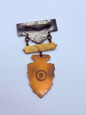 LOT 229J: Vintage Fire Delegate Badges